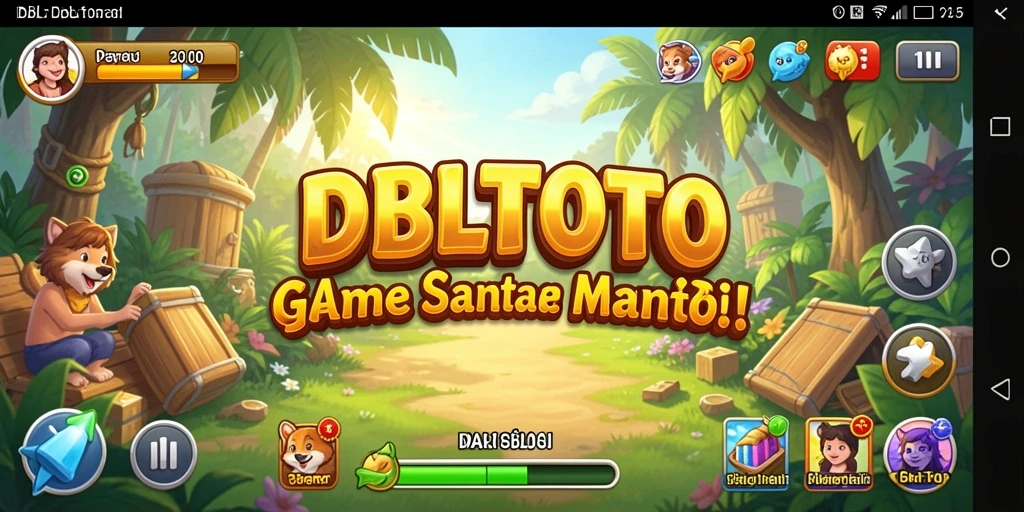 Screenshot gameplay DBLTOTO yang menunjukkan momen menyenangkan saat bermain.
