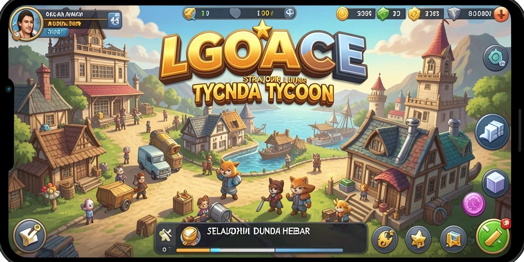 Tampilan gameplay LGOACE yang penuh strategi dan tantangan.