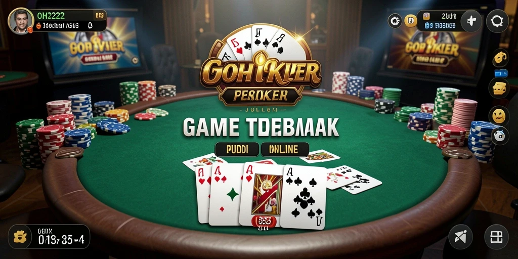 Screenshot gameplay Poker yang seru dan interaktif di OH222.