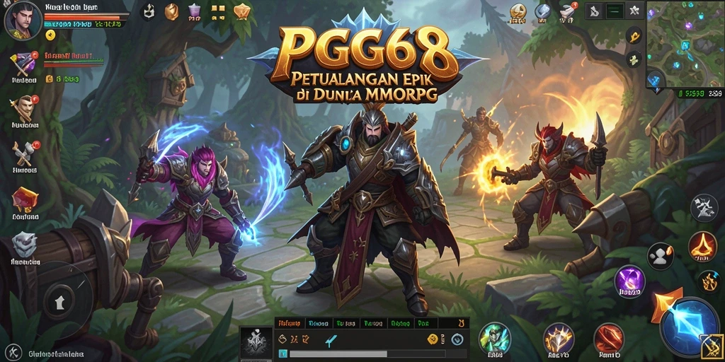 Gameplay seru dalam dunia fantasi PGG68 yang menakjubkan.