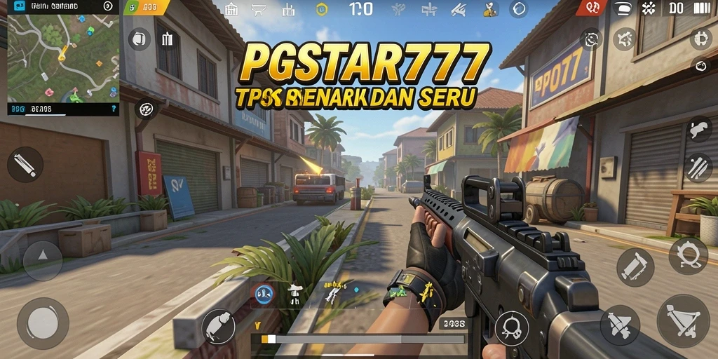 Screenshot menunjukkan karakter beraksi dalam pertempuran seru di PGSTAR777.