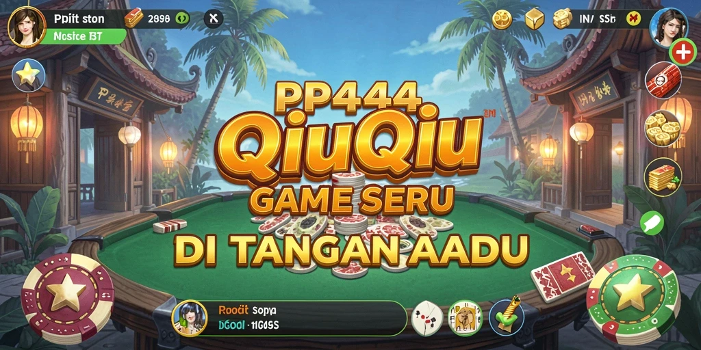 Screenshoot gameplay QiuQiu di PP444 yang seru.