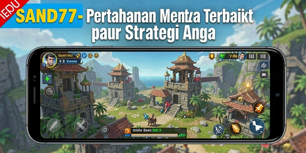 Tampilan gameplay SAND77 yang menantang dan strategis.