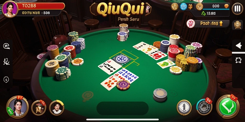 Gameplay QiuQiu TO288 yang mendebarkan dan penuh warna.
